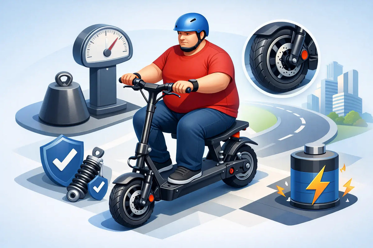 Best Scooters for Heavier Riders: What Matters
