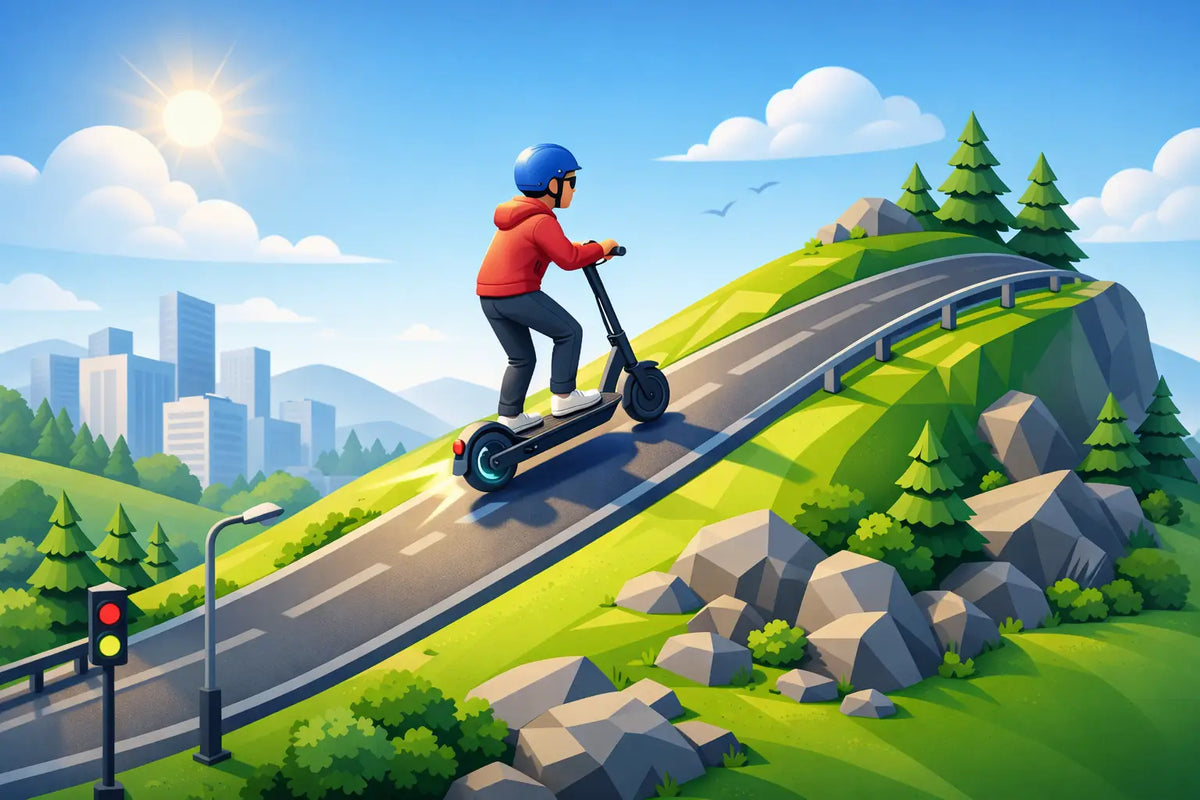 Can Electric Scooter Go Up a Hill?